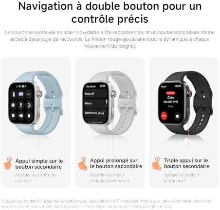 Redmi Watch 6 NFC, Montre Connectée, Autonomie de 24 Jours, Gris — photo 6 sur 8