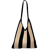 ENBEI Women's tote bags aesthetic Shoulder Handbags Hand crocheted Bags large Shoulder Shopping Bag large satchel cute Bag