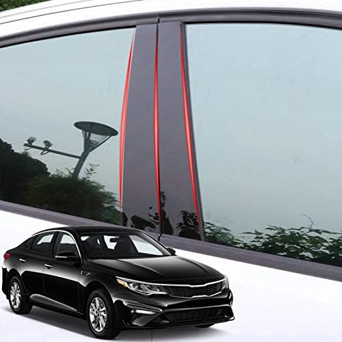 Car PVC Window Pillar Trim Sticker For Kia Optima K5 TF JF 20102019