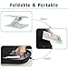 Portable Foldable Adjustable Aluminum Laptop Stand, Ventilated Cooling Notebook Computer Tablet PC Stand, Multi-angle and height Elevate for desk bed sofa Compatible with MacBook Air/Pro,IPAD 9-17inchthumb 3