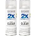 Rust-Oleum 249117 Painter's Touch 2X Ultra Cover Spray Paint, 12 oz, Gloss Clear (Pack of 2)