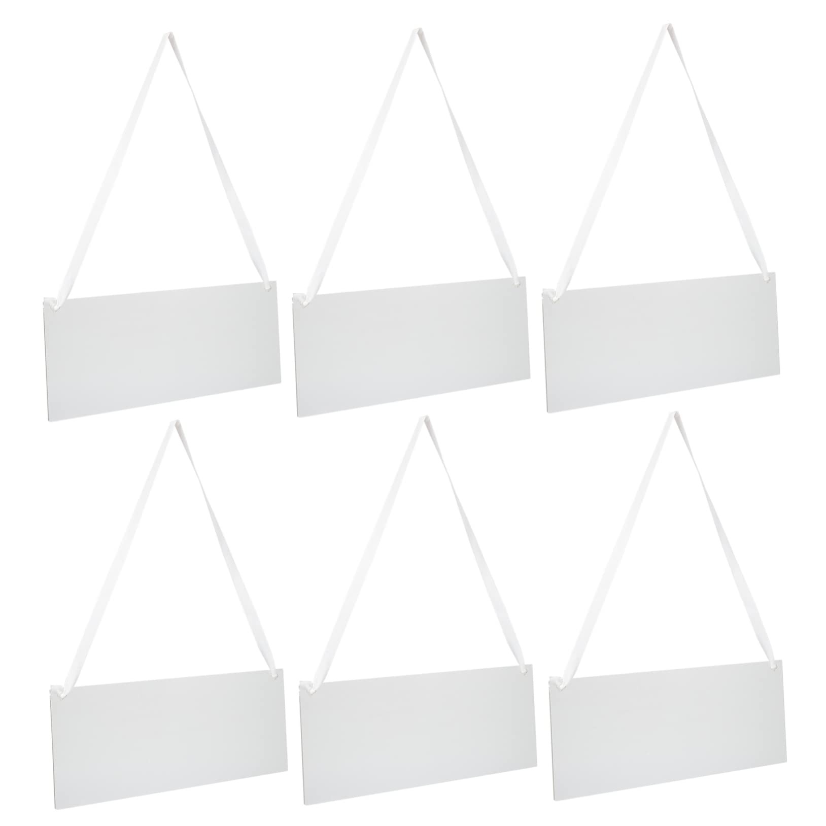 VILLFUL 6Pcs Reserved Chair Signs Reserved Seating Signs for Weddings Wedding with Ribbon Elegant for Chairs for Wedding Decor and Events