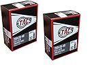 TAC 9 Tubes, 700 x 35-40 (27 x 1-3/8) Regular Schrader Valve, 32mm (ISO 622/630)