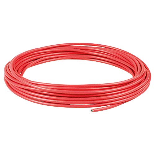 as - Schwabe 5 m H07V-K Connection Cable 1.5 mm², PVC, Red