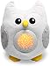 Bubzi Co Baby Toys Owl White Noise Sound Machine, Toddler Sleep Aid Night Light, Unique Baby Girl Gifts & Baby Boy Gifts, Woodland Baby Shower, Portable Baby Soother, New Baby Gift, Gender Neutral