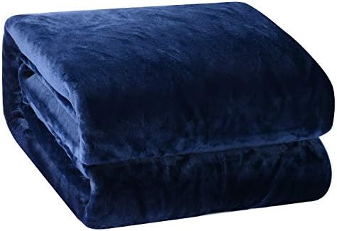 Lirex Flannel Fleece Blanket, Queen Size All Season Extra Soft Microfiber Luxurious Flannel Plush Throw Blanket for Bed Sofa Couch, Lightweight Machine Washable