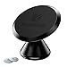 Magnetic Phone Car Mount Adhesive - FLOVEME 360° Rotate Magnet Cell Phone Holder for Car Panel Dashboard Hands Free Magnetic Phone Mount Compatible for iPhone Samsung and Most Mobile Phones (Black)