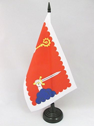AZ FLAG Haute-Loire Table Flag 5'' x 8'', French department Office Decoration 100% Polyester 21 x 14 cm