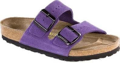 birkenstock purple clogs