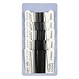 The Hobbyworker 5pcs Silk Beading Cord Thread and