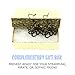 UMBRELLALABORATORY Steampunk Nautical Pirate Octopus Earrings Pendant Charm Dangle in Antique Style in Gold Tone