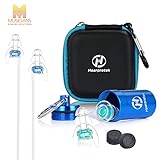 Concert Ear plugs, Hearprotek Noise Cancelling High Fidelity Ear plugs-Hearing Protection for Concerts, Live Music, Drummer, Percussion, DJ & Clubbing (3 pairs interchangeable filters)
