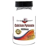 Calcium Pyruvate 1000mg * 200 Capsules 100 % Natural - by EarhNaturalSupplements