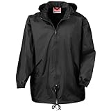 Result Mens Lightweight Waterproof Windproof Rain Jacket