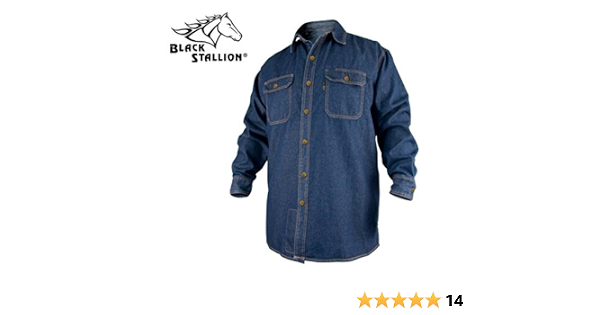 FR Cotton/Denim Long Sleeve Work Shirt 