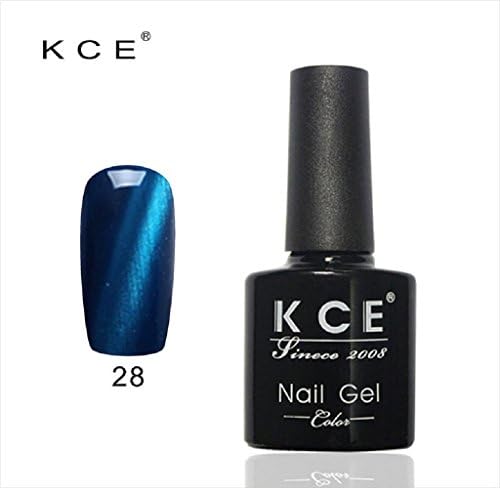Nail Polish Gohome UV glue Nail Polish Manicure LED Cats Eye color dark color 12ml (J)