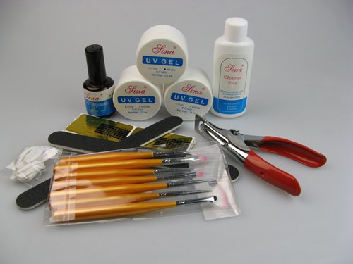 EFT Nail Art Full Set UV Gel Set For Nail Art Decoration Manicure Kit