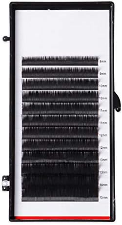 individual eyelashes extension supplies False professional mink Eyelashes Extensions Russian Volume Lashes 0.03-0.07mm,D,0.07mm,14-19mm Mixed Length