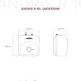 Ariston Andris R 10 Litre Undersink Water Heater 3kW UK install view 4