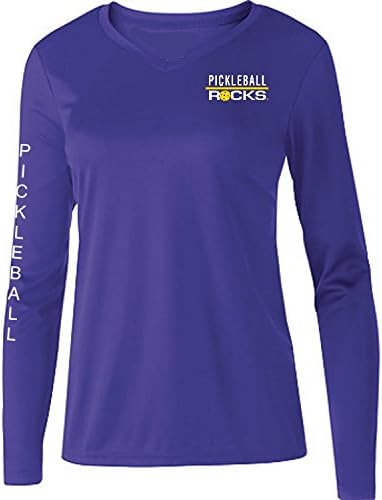 purple dri fit long sleeve shirt