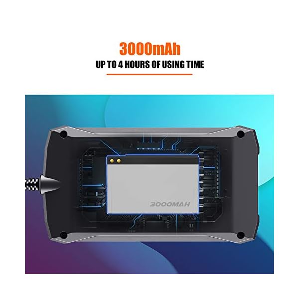 ILIHOME 5.5mm Kamerakopf Endoskopkamera 4,3 Zoll Bildschirm Professionelle Inspektionskamera, 5 Meter Kabel 6LEDs 1080P… – Bild 8