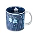 Vandor Doctor Who 20 Ounce Heat Reactive Ceramic Mug, Blue