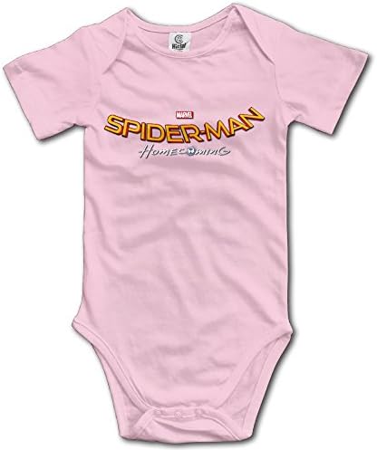 Newborn Boy Girls Infant Spiderman Homecoming Jumpsuit Bodysuit Clothes