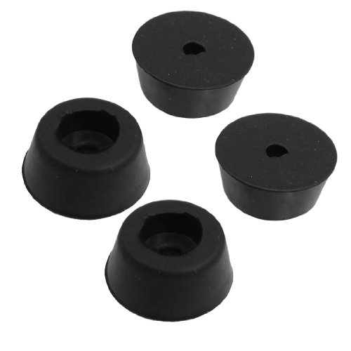 uxcell 4 x Rubber Chair Table Feet Foot End Leg Tips Caps Cover Protector