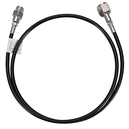 CO2 Soda Club, 60 inch Hose CO2 Soda Club To External CGA320 Tank Direct Adapter for SodaStream