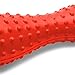 Ruffwear, Gourdo Natural Rubber Throw Toy for Dogs with Rope Handle, Sockeye Red, Large