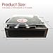 LP&No.1 3 Speed Belt-Drive Bluetooth Turntable with Stereo Speakers, Vintage Vinyl Record Player,Dark Brownthumb 3