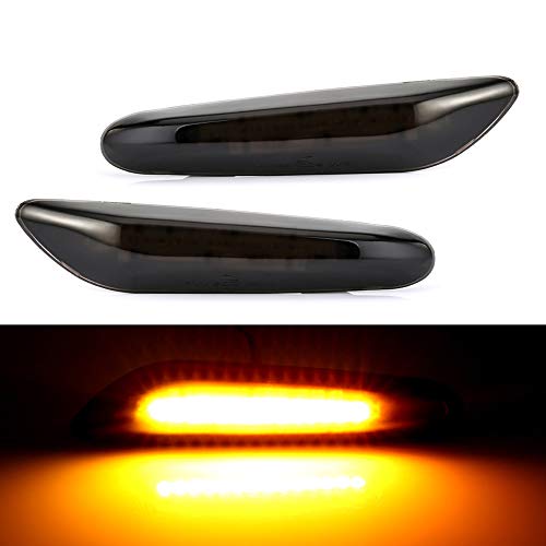 ARISMOTOR LED Side Marker Turn Signal Lights Assembly w/Amber