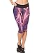 RedExtend Women's Digital Print Cosmic Galaxy Tight Stretch Leggings