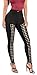 Lovaru Women's Fashion Lace Up Cross Drawstring Tight Pencil Leggings