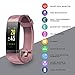 Letsfit Fitness Tracker Color Screen HR, Heart Rate Monitor Watch, IP68 Waterproof Activity Tracker, Step Counter, Bluetooth Sleep Monitor, 14 Sport Modes, Pedometer Watch for Men Women Kids