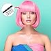 120 Pieces Wig Combs 7-teeth Wig Clips Steel Teeth with Cloth Wig Combs Hair Extensions for Wig Caps DIY Wig Accessories Toolsthumb 4