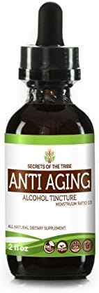 Secrets of the Tribe - Youth Secret, Overall Health and Wellness, Herbal Supplement Blend Drops Alcohol Liquid Extract (2 fl oz)