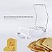 Luncheon Meat Boiled Egg Fruit Slicer Soft Food Cheese Sushi Cutter Canned Meat Cutting Machine with 10 Singing Cutting Wires Stainless Steel in White