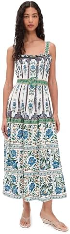 forest soul cotton midi dress Forest Soul Short Sleeve Midi Dress  FARM Rio
