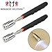 Monarchy Solutions Magnetic Pickup Tool - LED Light Telescoping Handle Pick up Magnet with 8 Lb Lift Capacity by magnetic sweepers tool (Two Pack)