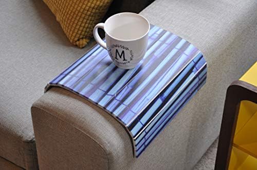15.5" X 11.5" Underplate. Sofa Arm Tray Table. Foldable Serving Tray.