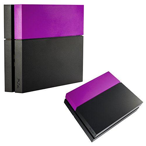 eXtremeRate HDD Bay Hard Drive Cover Shell Case Replacement Faceplate Compatible with ps4 Console - Purple