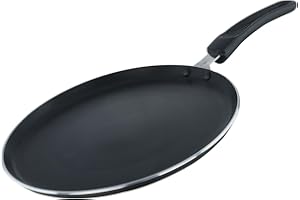Prestige Aluminium Omega Select Plus IB Non-Stick Omni Tawa, 27.5 cm, Multicolour, Medium