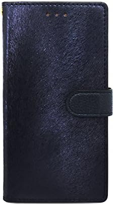 Xpreia XZ/XZs Case, HANSMARE [Calf Flip] [Card slot][Stand]Leather Premium Wallet Case- fit by Credit Card Case for Sony Xperia XZ/XZs(2016)(Navy Blue)