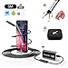 IPS IP Smart Wireless Endoscope,WiFi Inspection Camera 2.0MP HD Waterproof Borescope Snake Camera with Flexible Grabber for Android iOS Smartphone, iPhone, Samsung,16.4ft(5M)