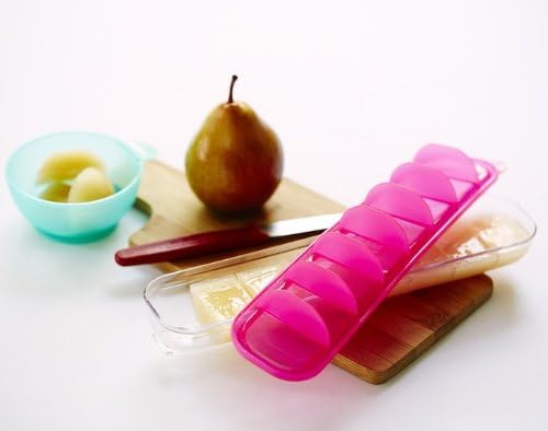 Qubies Baby Food Storage Freezing Tray Pink