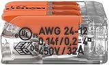 Wago 221-413 Splicing Connector 3 Conductors 0.14-4 mm² Pack of 50 view 3