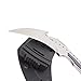 Masalong woodpecker series Fixed Blade Karambits Claw Knife With K Sheath (silver)
