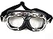 WWII RAF Aviator Pilot Motorcycle Half helmet Goggles (TMS-33-6)