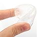 PrettyDate Clear Silicone Makeup Sponge Blender Perfect for Foundation Concealer Blush Air Cushion BB CC Cream